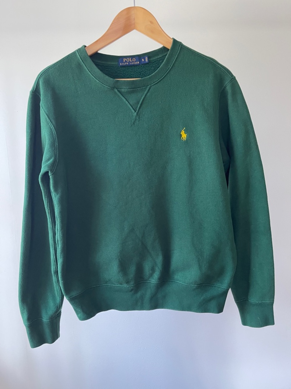 Polo by Ralph Lauren Green Crewneck Sweatshirt Size S